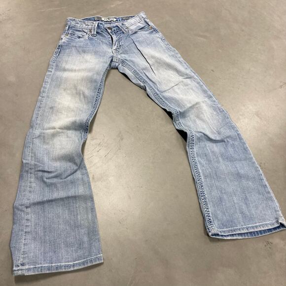y2k low rise BKE bootcut Jeans 26x32 - Picture 1 of 5